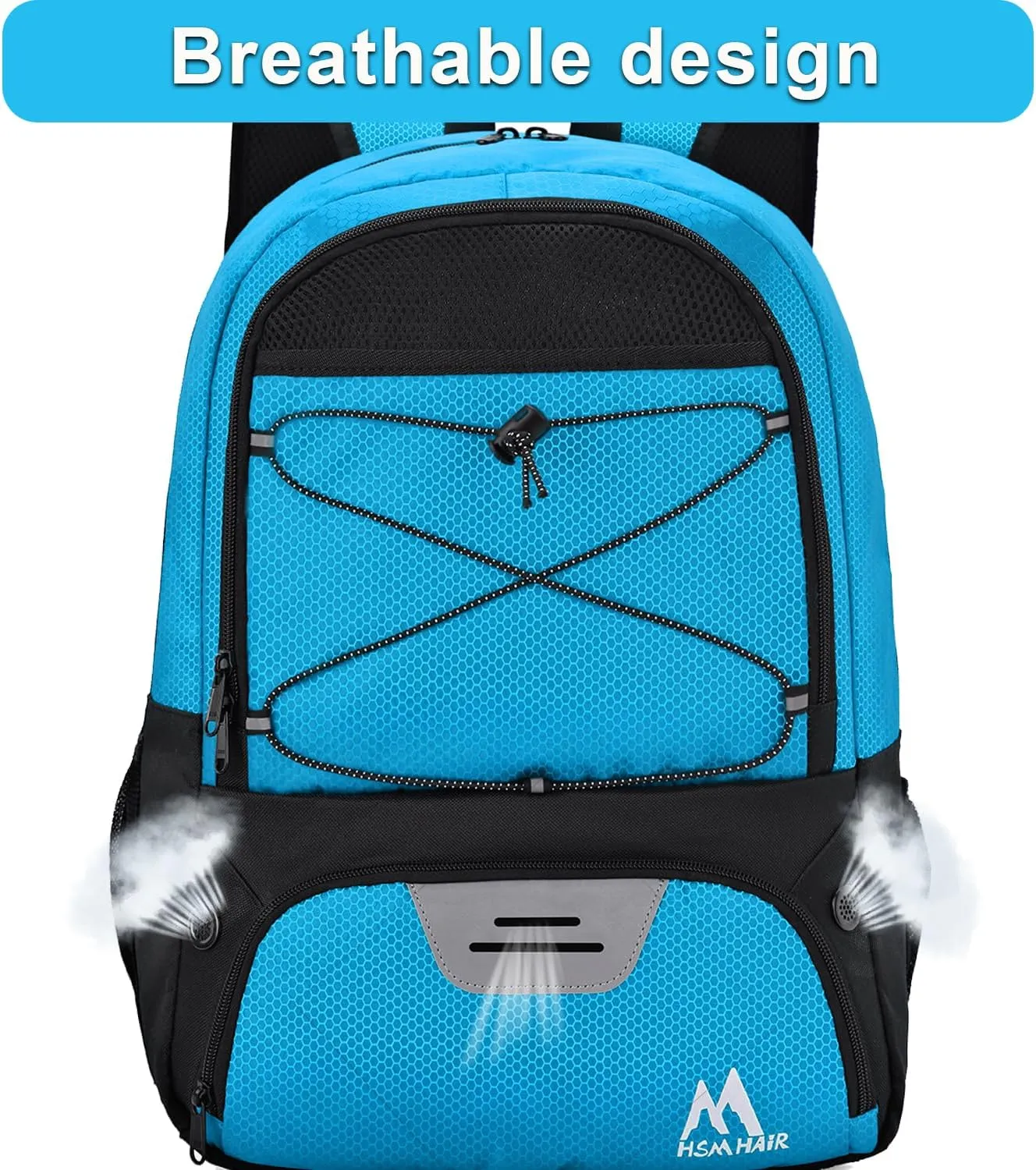 Soccer Bag-Soccer Backpack&Backpack for&Football Volleyball& Basketball,with Ball Compartment and Training Package