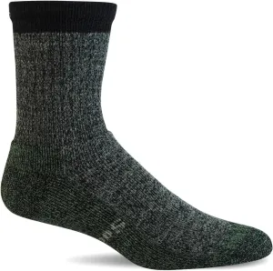 Sockwell Men's Trail Blazer Moderate Compression Sock, Charcoal - M/L