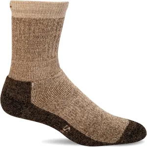 Sockwell Men's Trail Blazer Moderate Compression Sock, Khaki - M/L