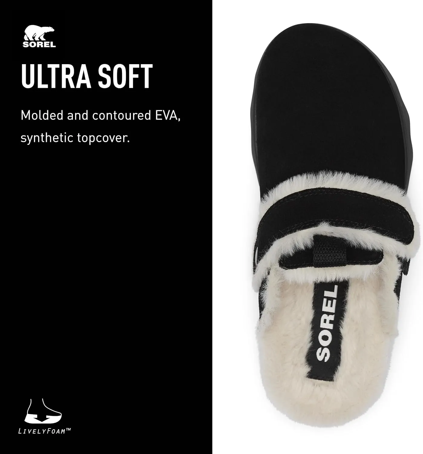 SOREL Women's VIIBE Suede Cozy Clog