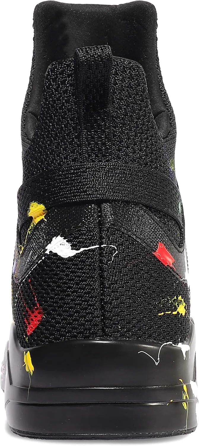 Soulsfeng High Top Running Shoes for Men Lightweight Breathable Mesh Walking Athletic Sneakers