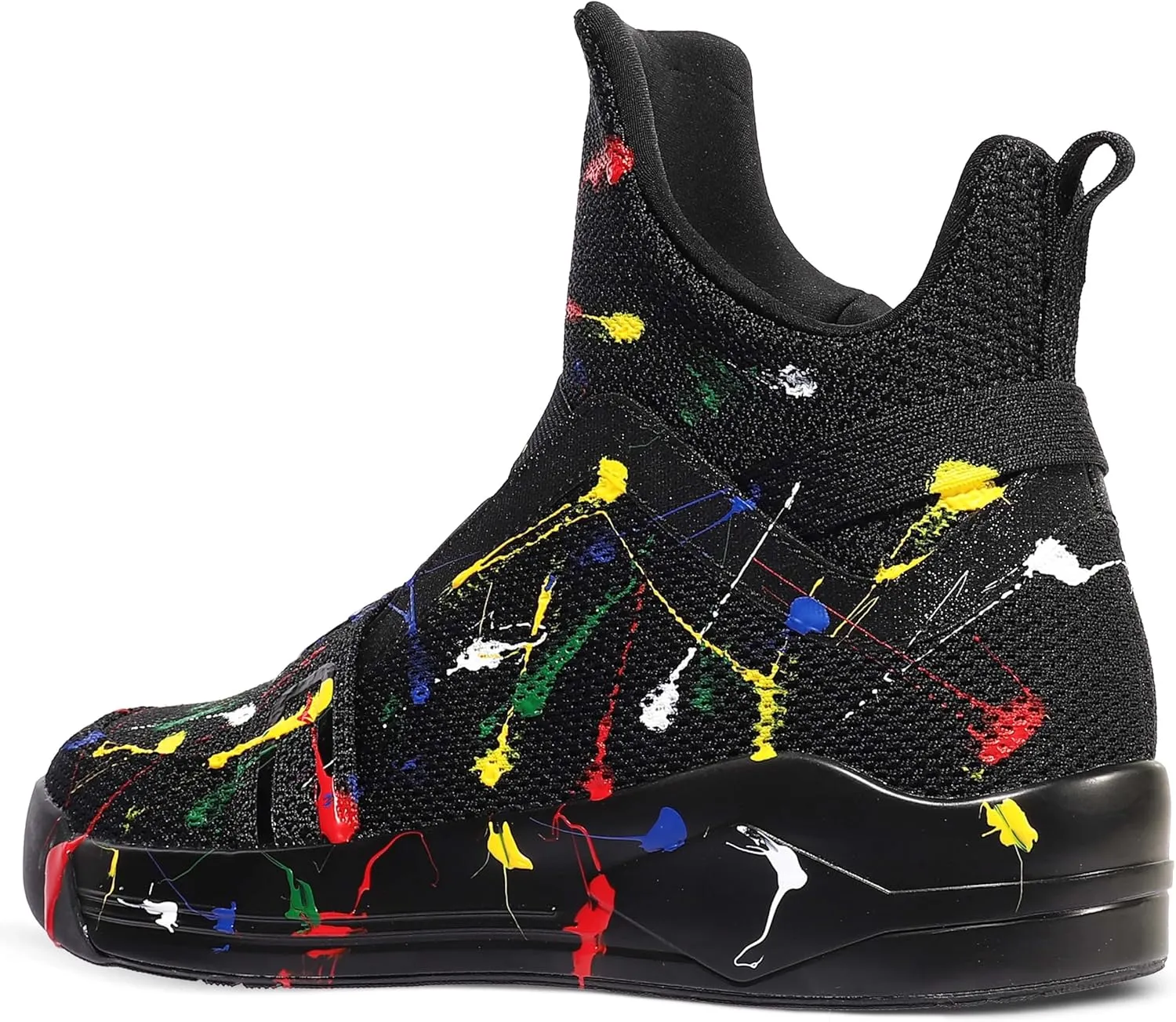 Soulsfeng High Top Running Shoes for Men Lightweight Breathable Mesh Walking Athletic Sneakers