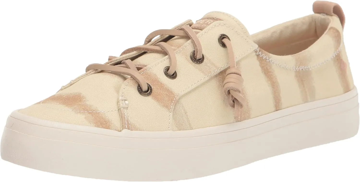 Sperry Unisex-Adult Crest Vibe Breton Stripe Sneaker