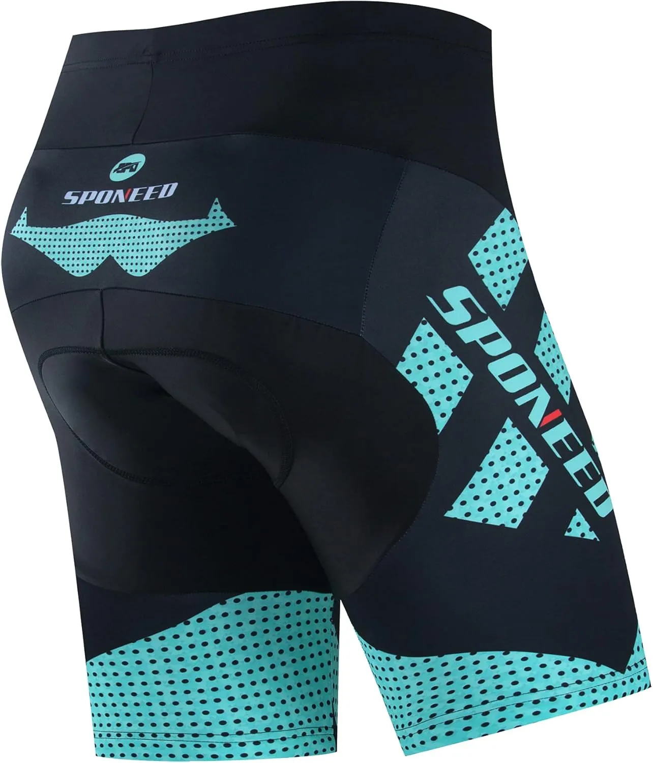 sponeed Men Bike Shorts Cushioned Biking Wear Gear Road Cycling Bottoms