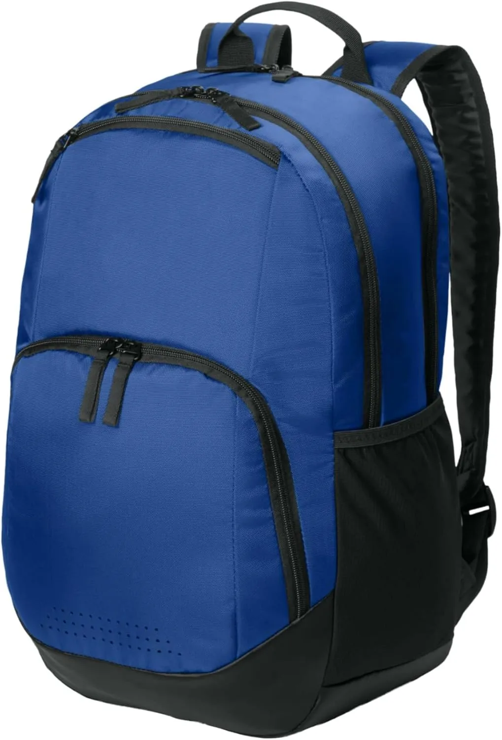 SPORT-TEK Unisex Rec Backpack | Laptop Bag for Women & Men, Gym Backpack with Padded Back & Ventilated Shoe Compartment