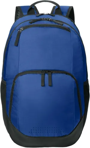 SPORT-TEK Unisex Rec Backpack | Laptop Bag for Women & Men, Gym Backpack with Padded Back & Ventilated Shoe Compartment
