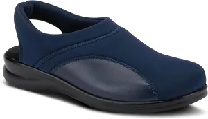 Spring Step Flexus Flexia Leather Clogs for Women - European Slingback Round Toe Slip-On Shoes - Ladies Casual Platform Clog for Work