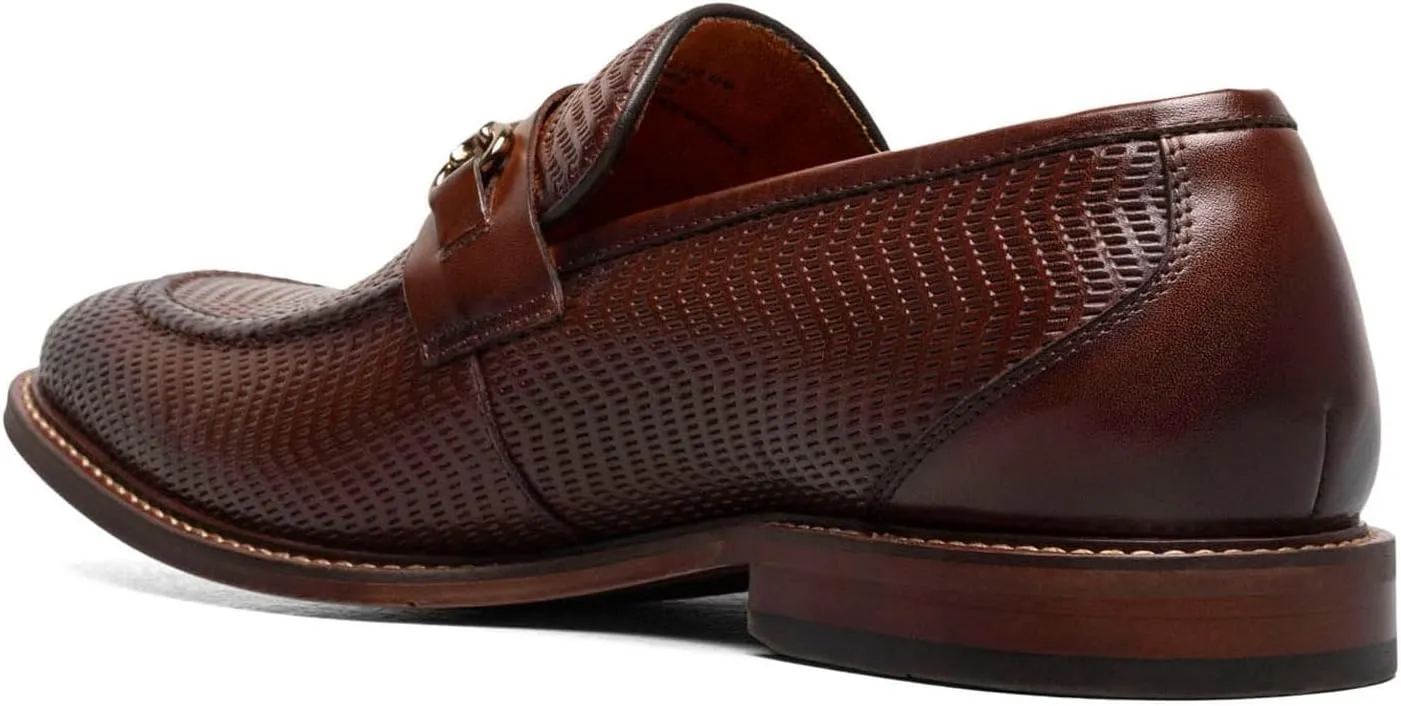 Stacy Adams Men's Madsen Moc Toe Bit Slip on Loafer