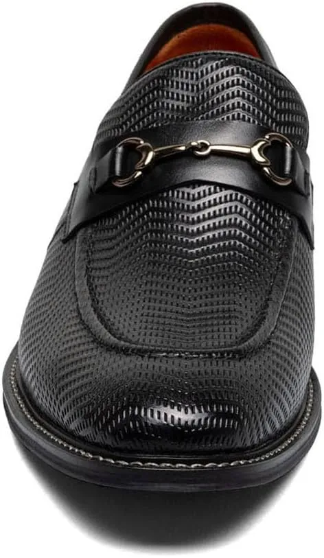 Stacy Adams Men's Madsen Moc Toe Bit Slip on Loafer