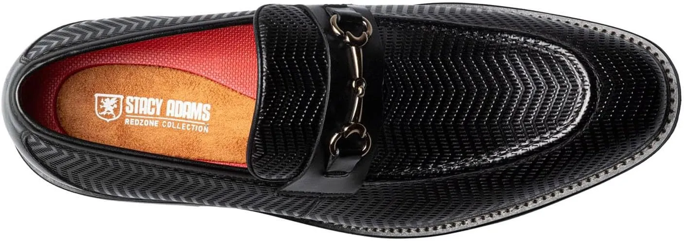 Stacy Adams Men's Madsen Moc Toe Bit Slip on Loafer