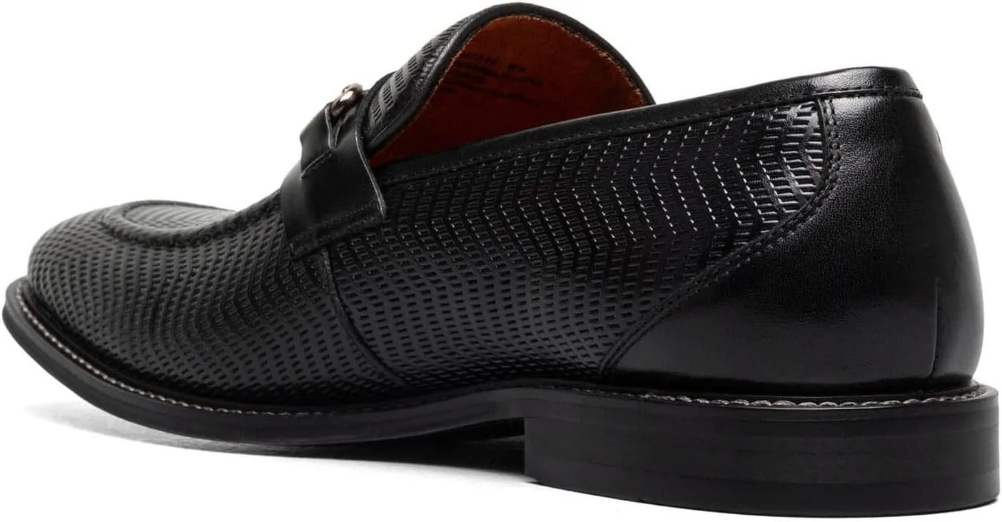 Stacy Adams Men's Madsen Moc Toe Bit Slip on Loafer