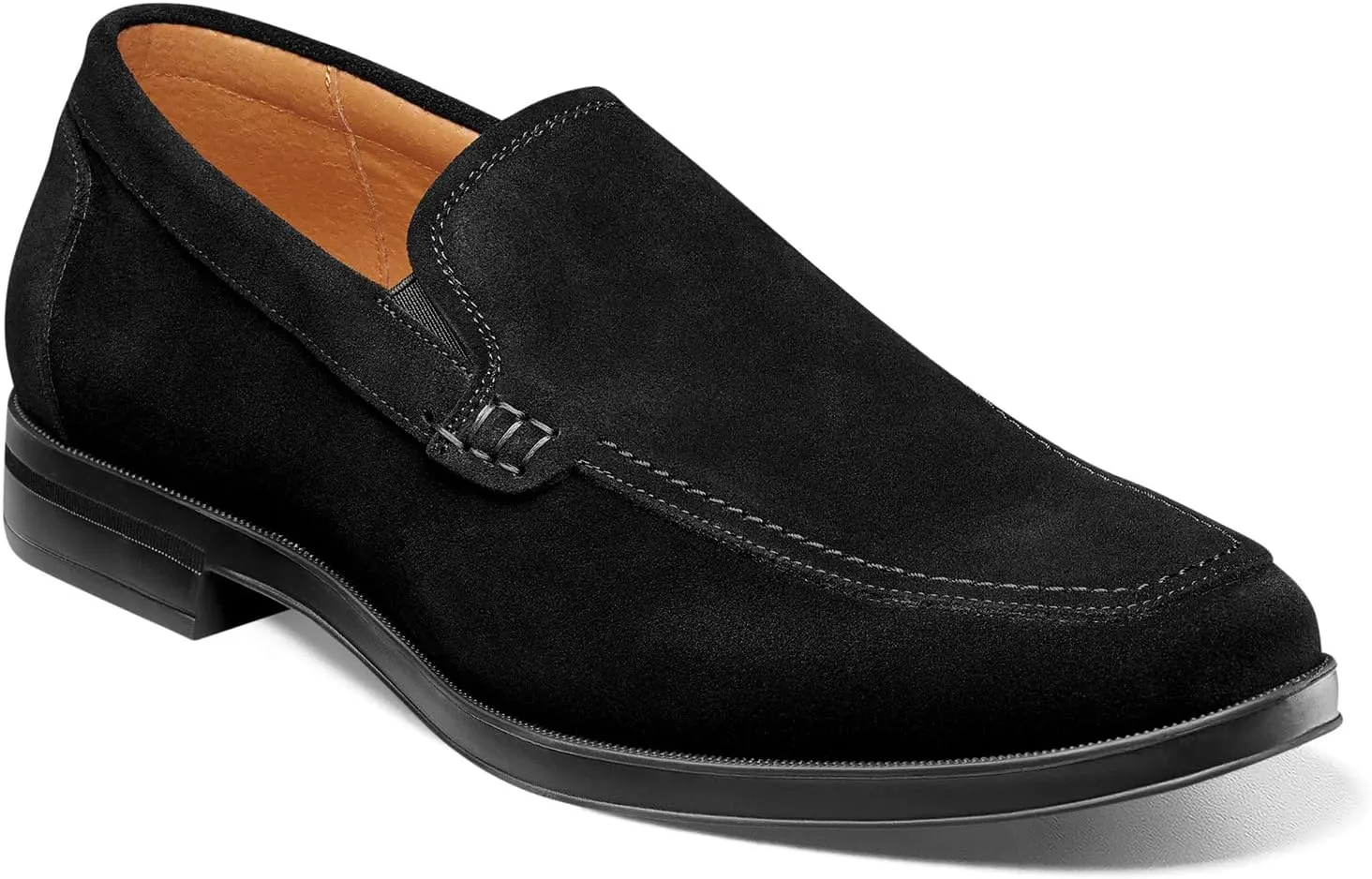 STACY ADAMS Men's Pelton Moc Toe Slip on Loafer