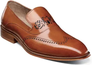 STACY ADAMS Men's Pryce Wingtip Slip on Loafer