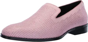 STACY ADAMS Men's Suave Rhinestone Slip on Loafer