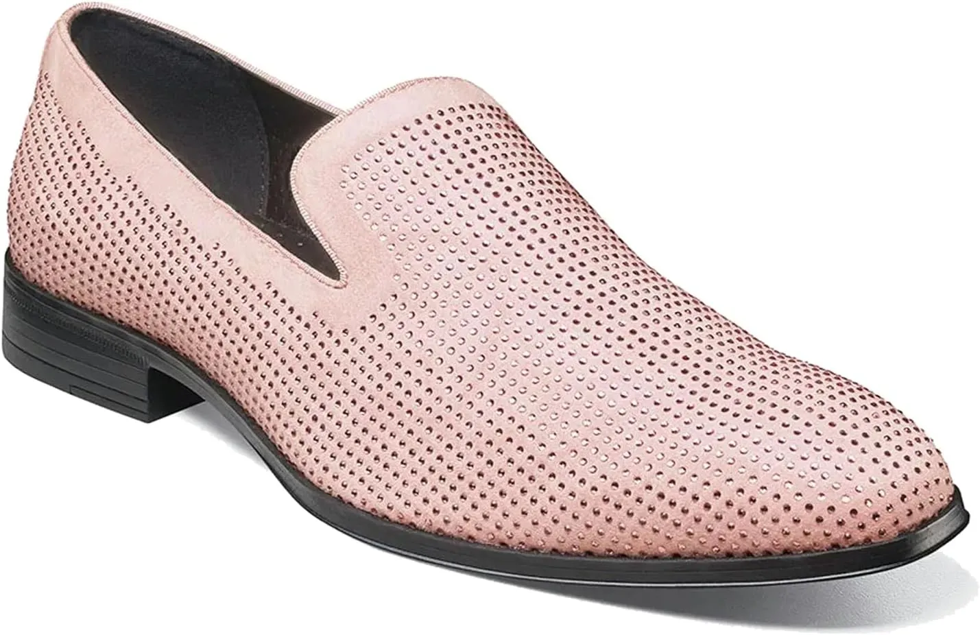 STACY ADAMS Men's Suave Rhinestone Slip on Loafer