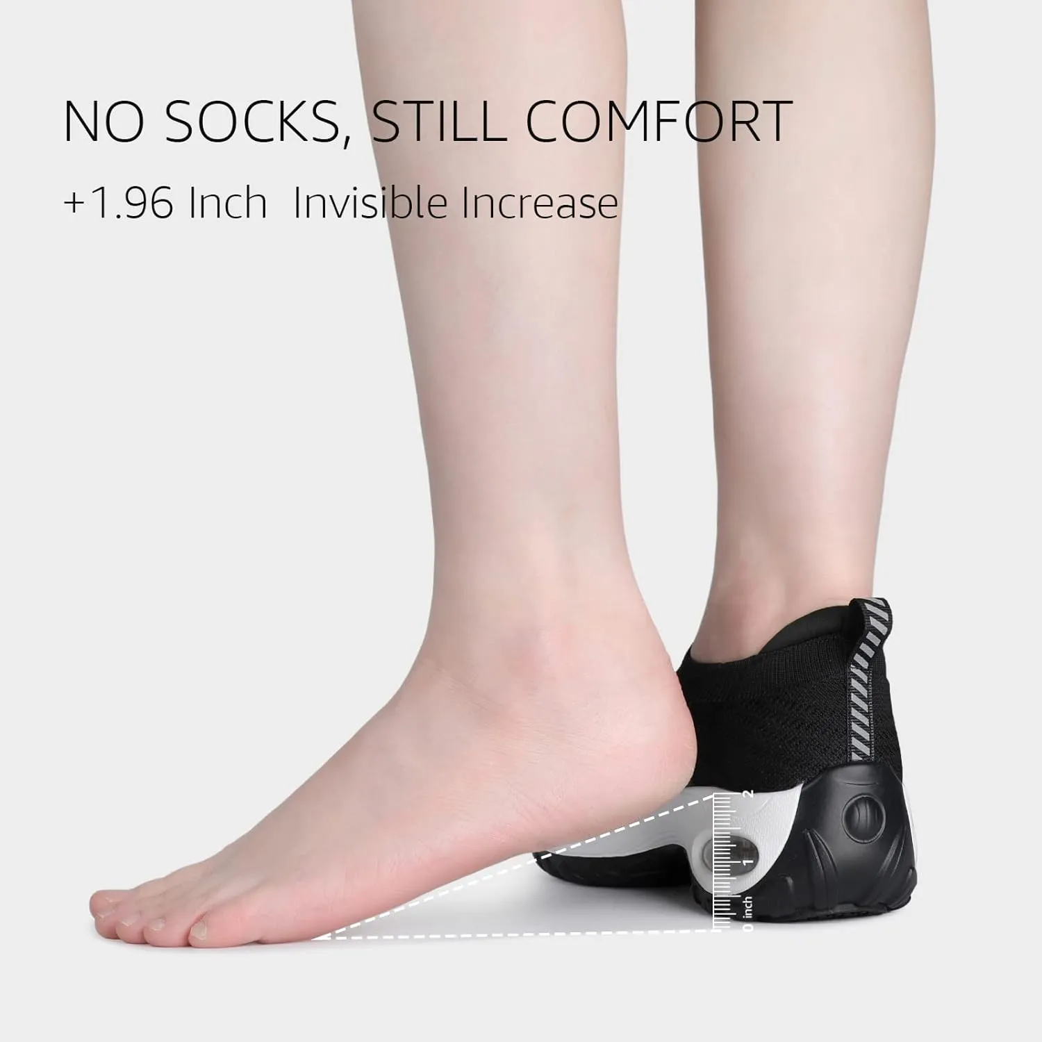 STQ Walking Shoes for Women Slip On Shoes with Arch Support Lightweight Air Cushioned Sock Sneakers