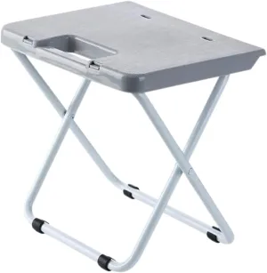 Strong Load-Bearing Folding Stool Outdoor Handbag Folding Stool for Camping Fishing Travel Pp Iron Anti-Skid Compact Design