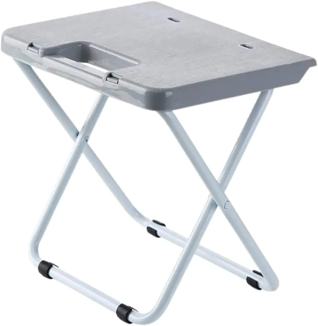 Strong Load-Bearing Folding Stool Outdoor Handbag Folding Stool for Camping Fishing Travel Pp Iron Anti-Skid Compact Design