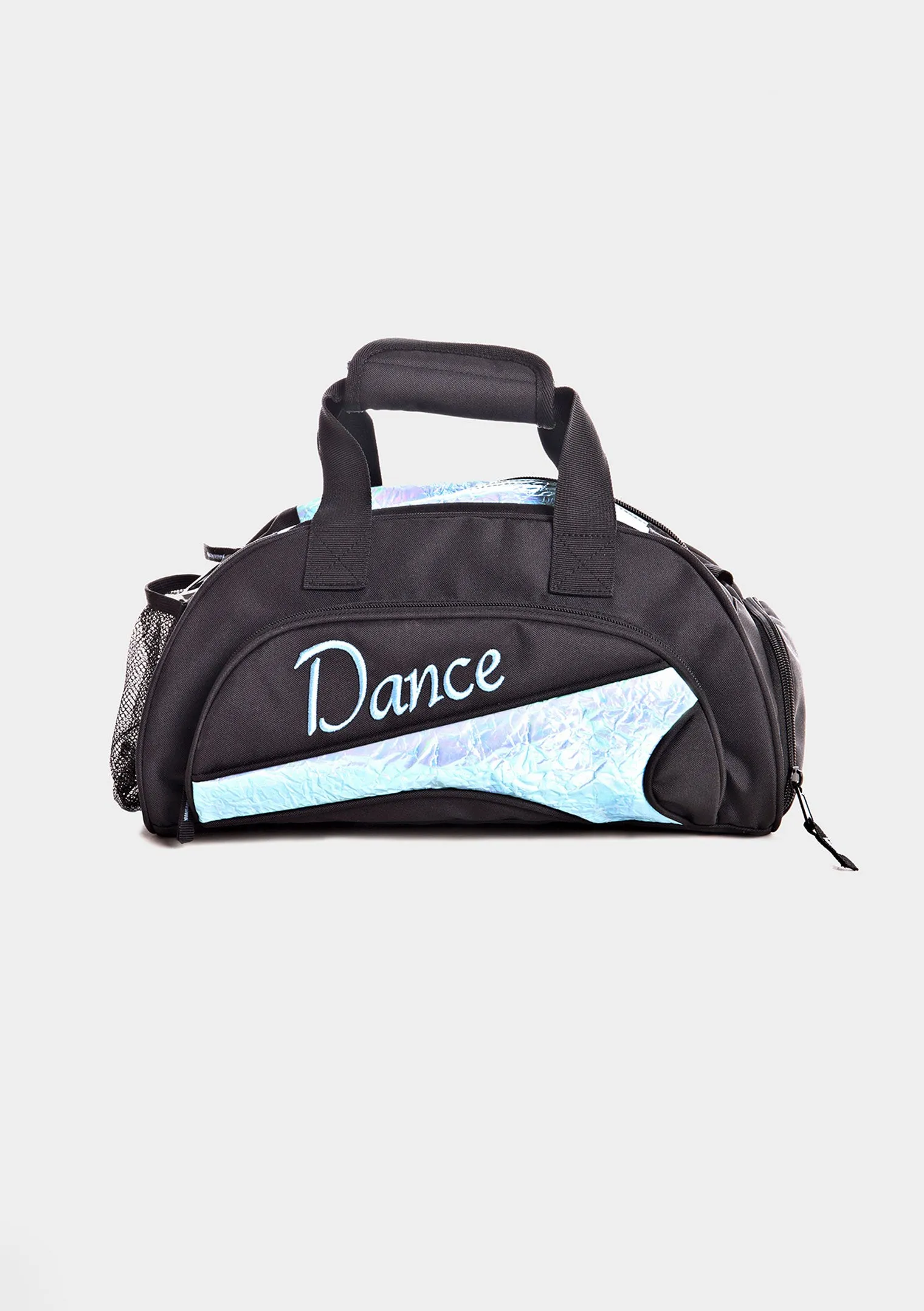 Studio 7 Eco-Friendly Mini Duffel Bag - Black   Blueberry Sorbet
