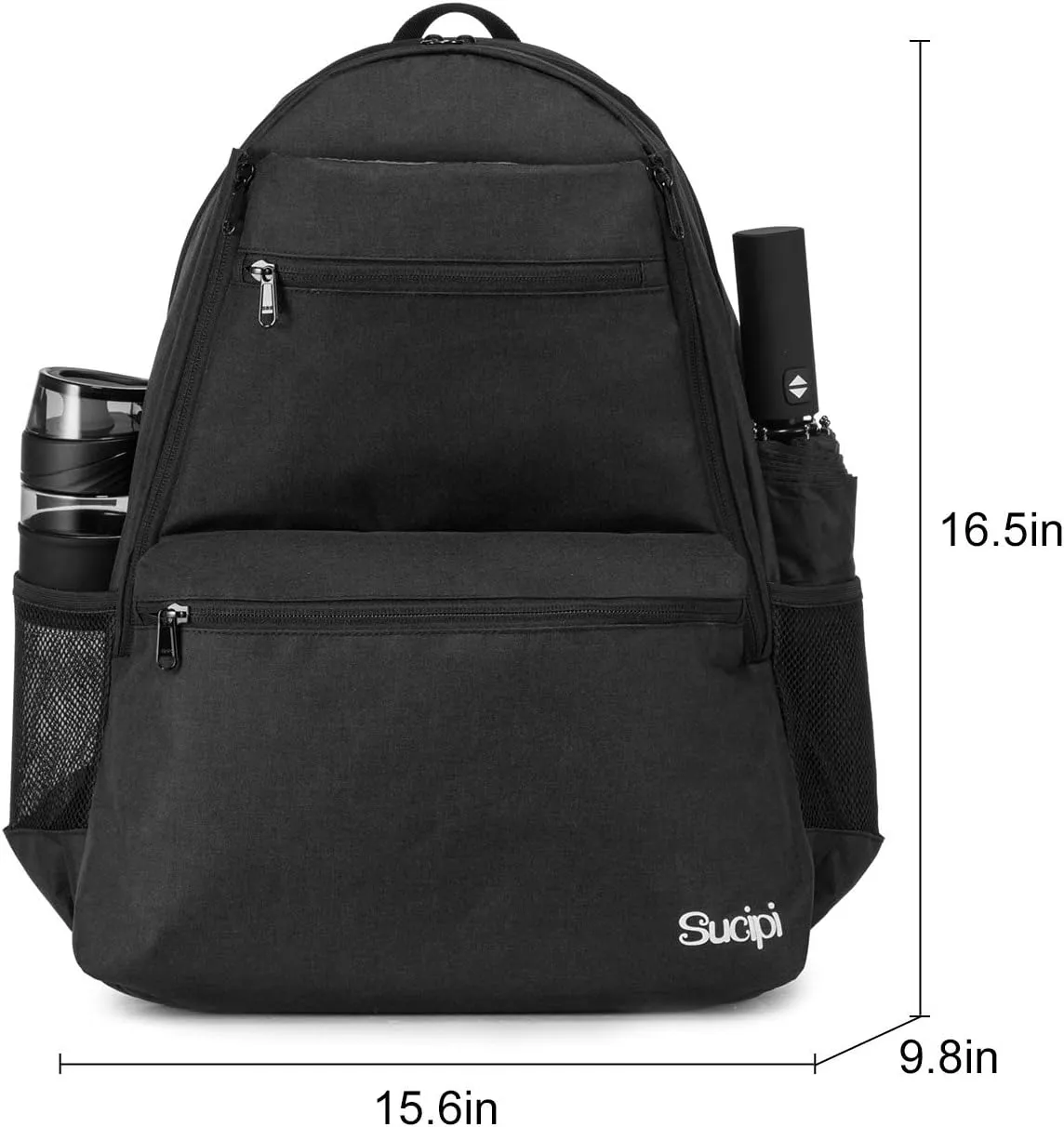 Sucipi Tennis Bag Professional Tennis Backpack for Men and Women Racket Bags Holds 2 Rackets with Ventilated Shoe Compartment
