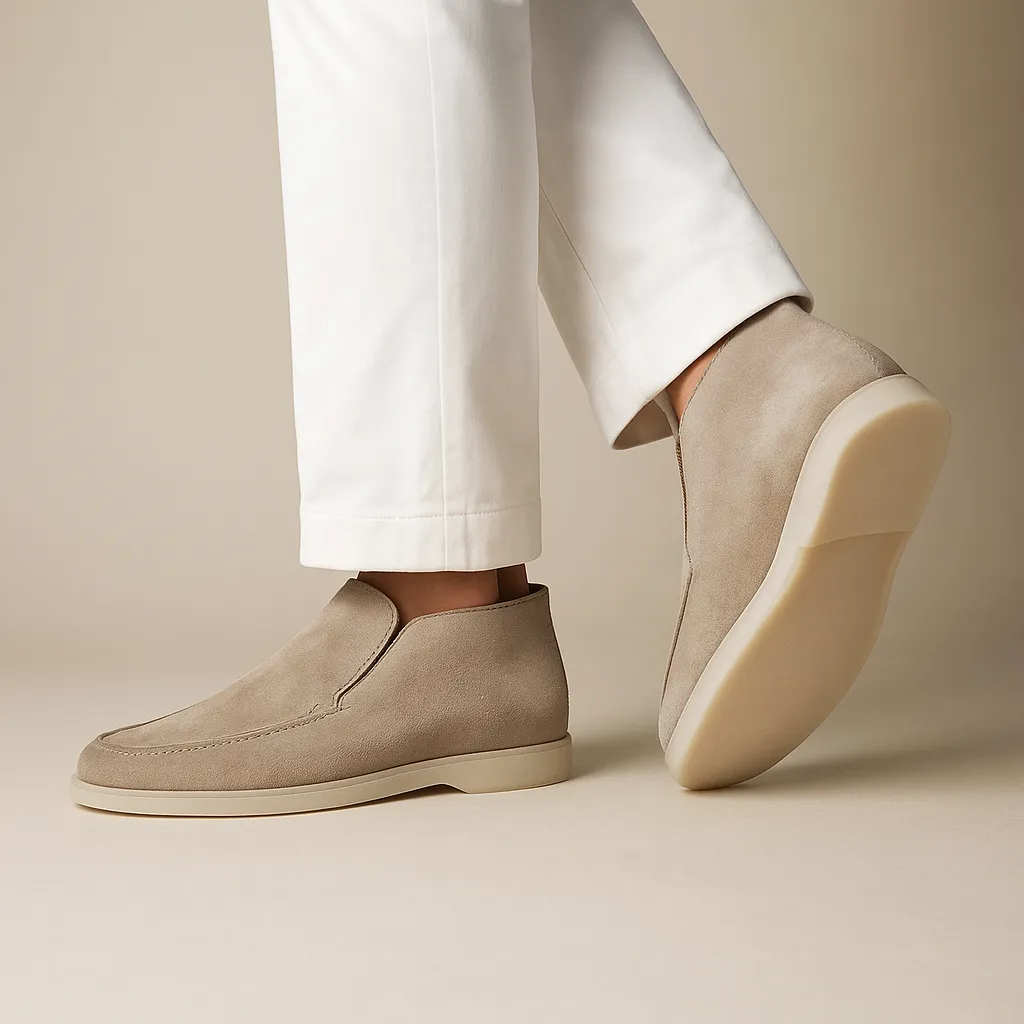 Suede Slip-On Chukka Boot