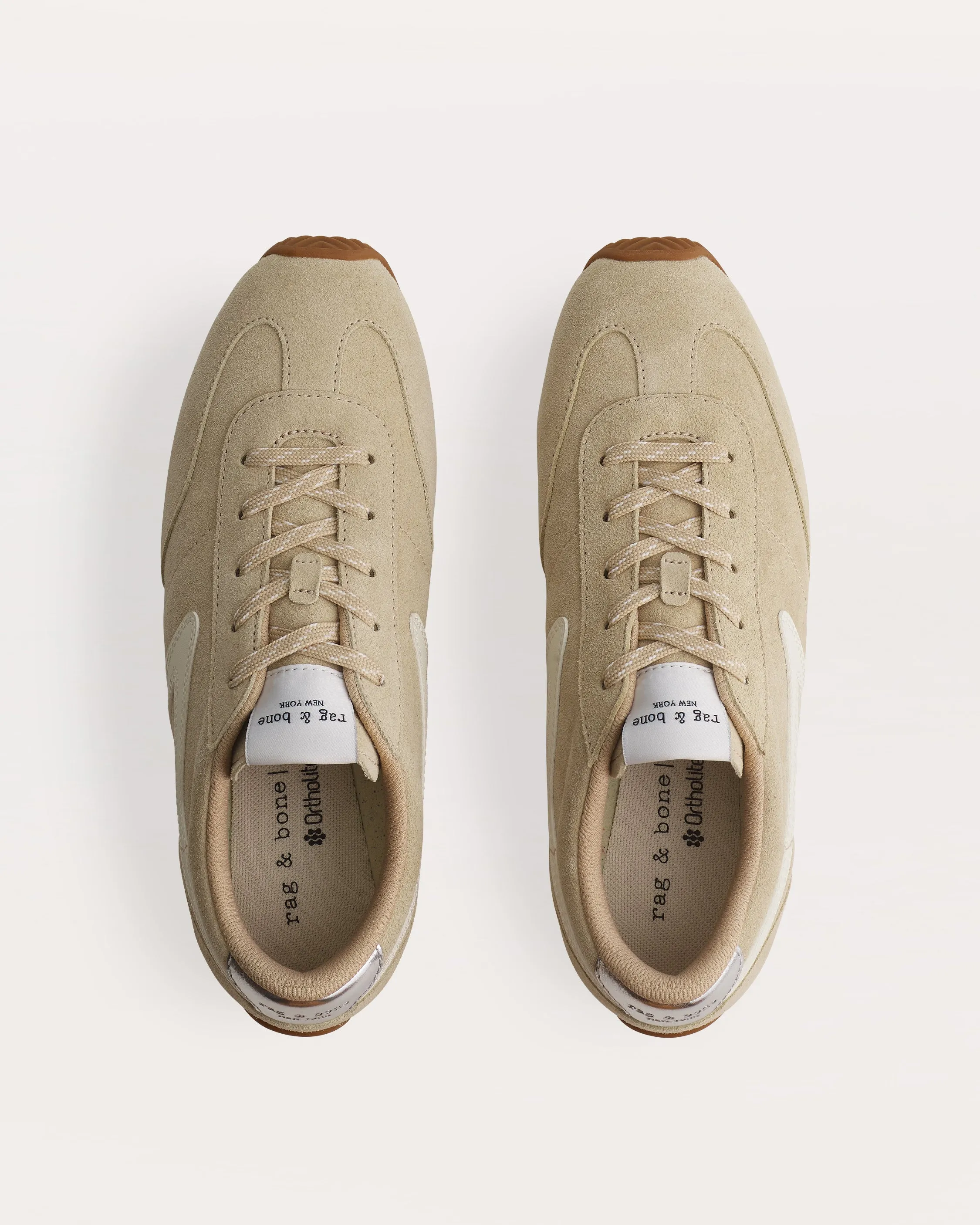 Suede Ultra Slim Retro Runner Sneakers