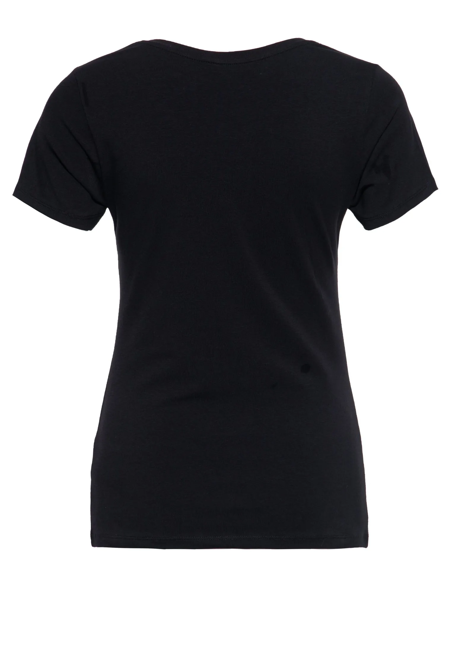 T-Shirt mit rebellischem Frontprint und Rundhalsausschnitt «I can do it»