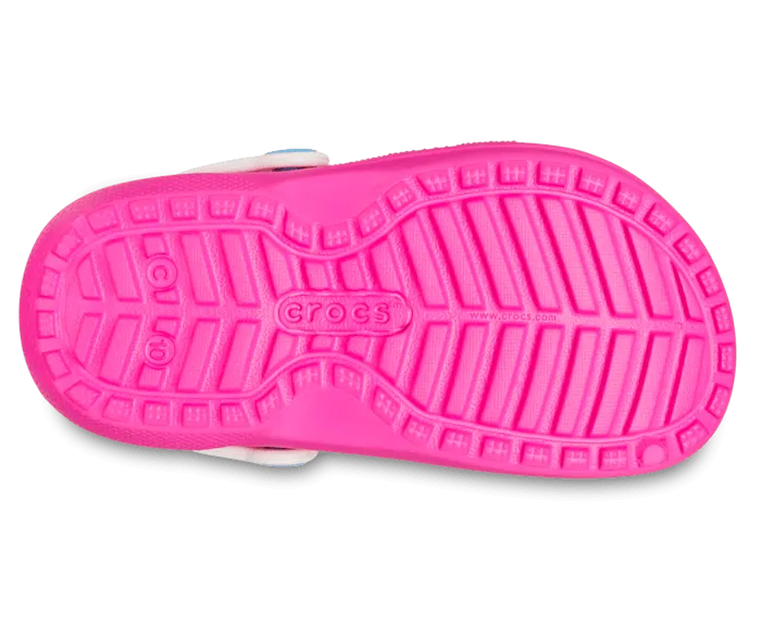 Toddler Classic Lined Clog - Pink Crush/Multi