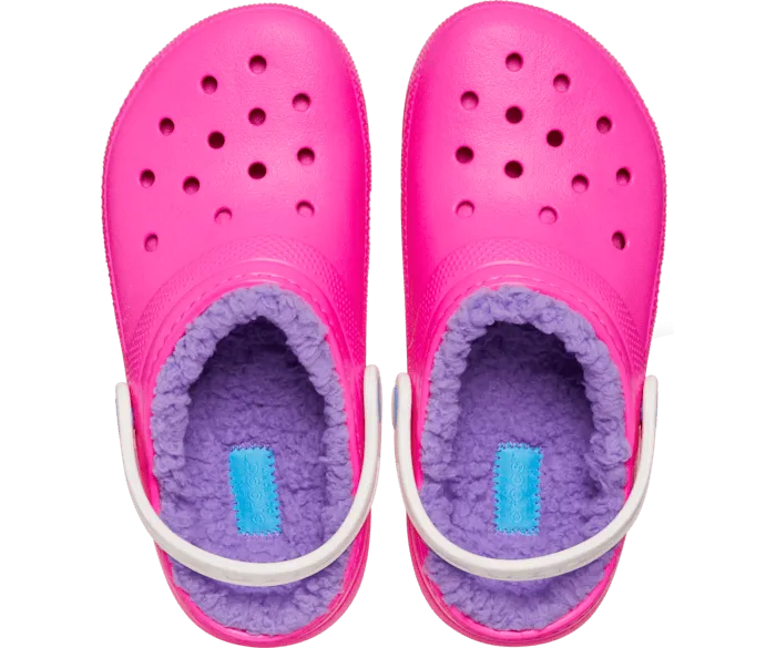 Toddler Classic Lined Clog - Pink Crush/Multi