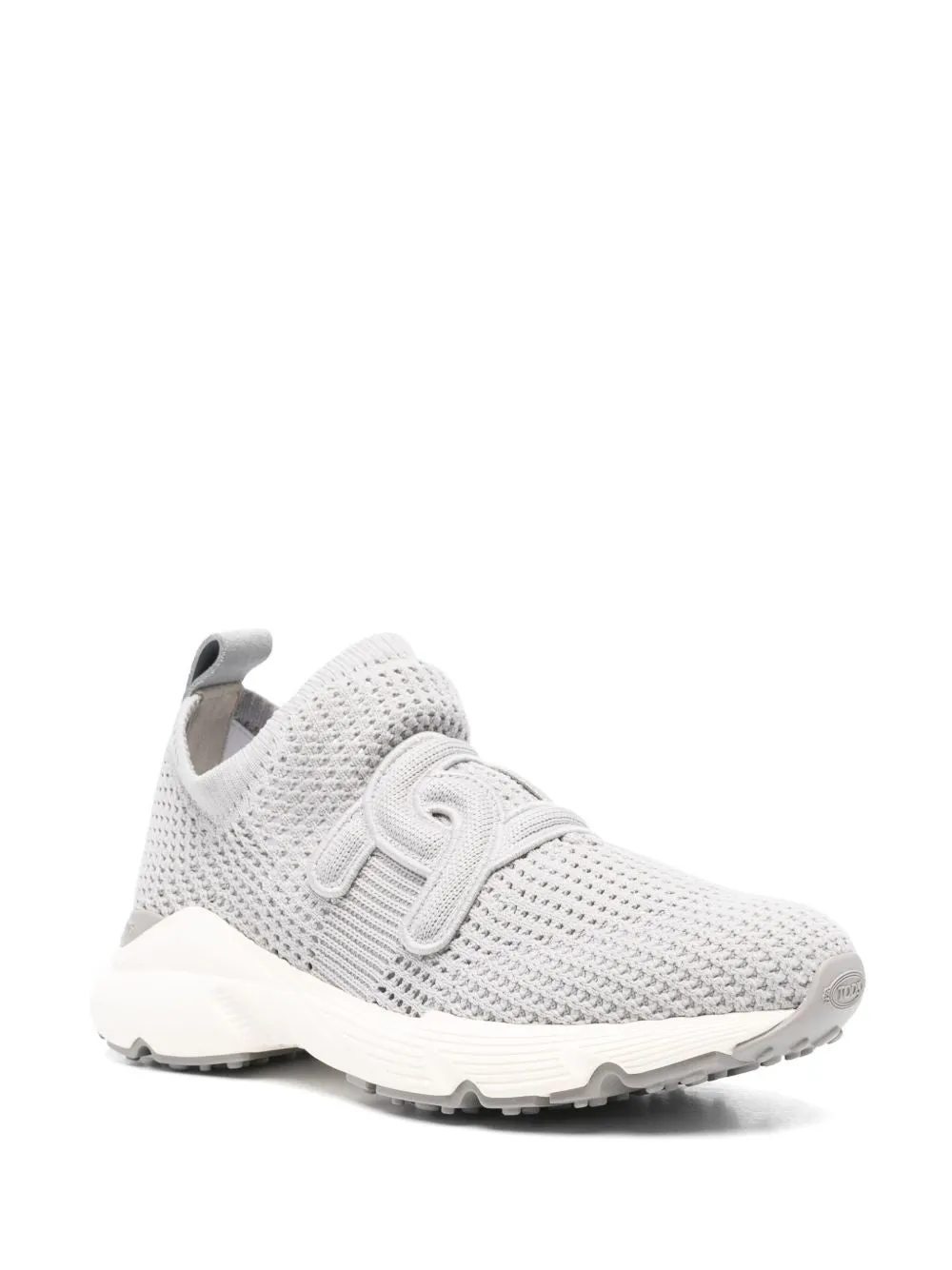 Tod's Light Grey Slip-On Sneakers