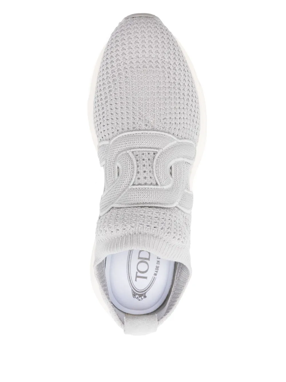 Tod's Light Grey Slip-On Sneakers