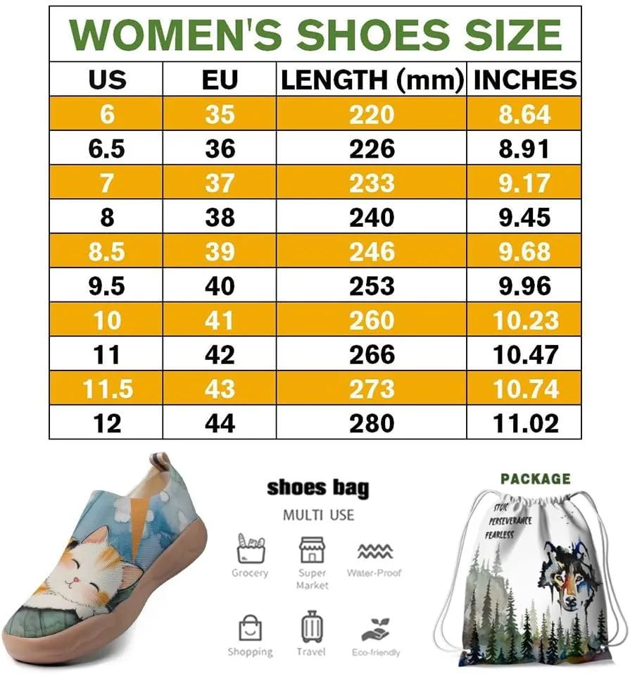 Tourist Shoes, Casual and Comfortable Casual Shoes, Lightweight, Comfortable and Fashionable Women's Art Loafers