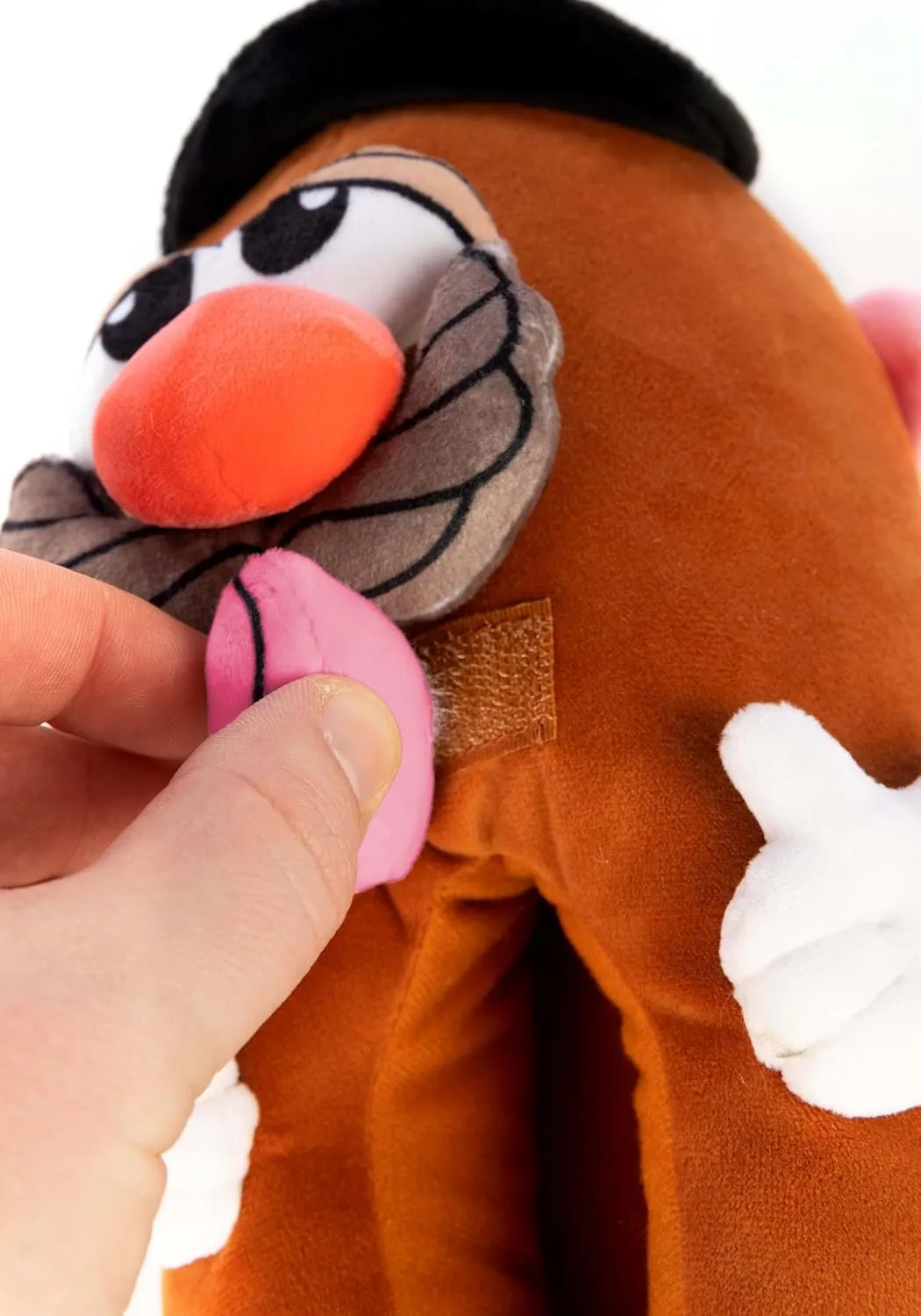 Toy Story Mr. Potato Head Slippers With Interchangeable Pieces for Adults, Foam Cushioned Non-Slip House Slippers