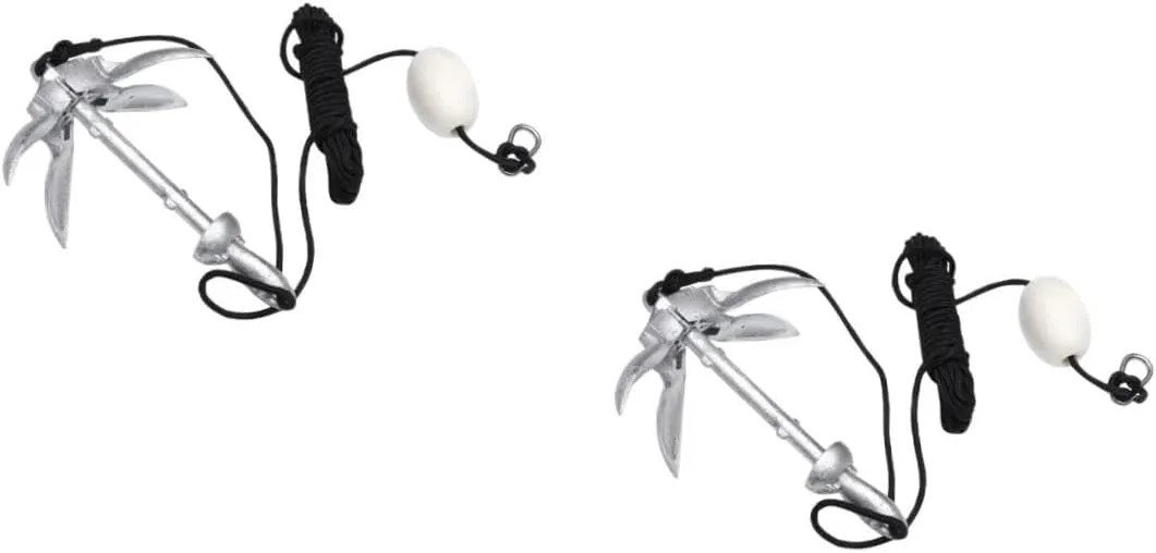 TOYANDONA Anchor Mooring Fishing Boat Kayaks Foldable Sailing Accessories Kayak Accessories Canoe Accessories