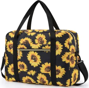 Travel Duffel Bag Foldable Weekender Overnight Bag for Men Women Lightweight Carry on Tote Bag For Spirit Airlines