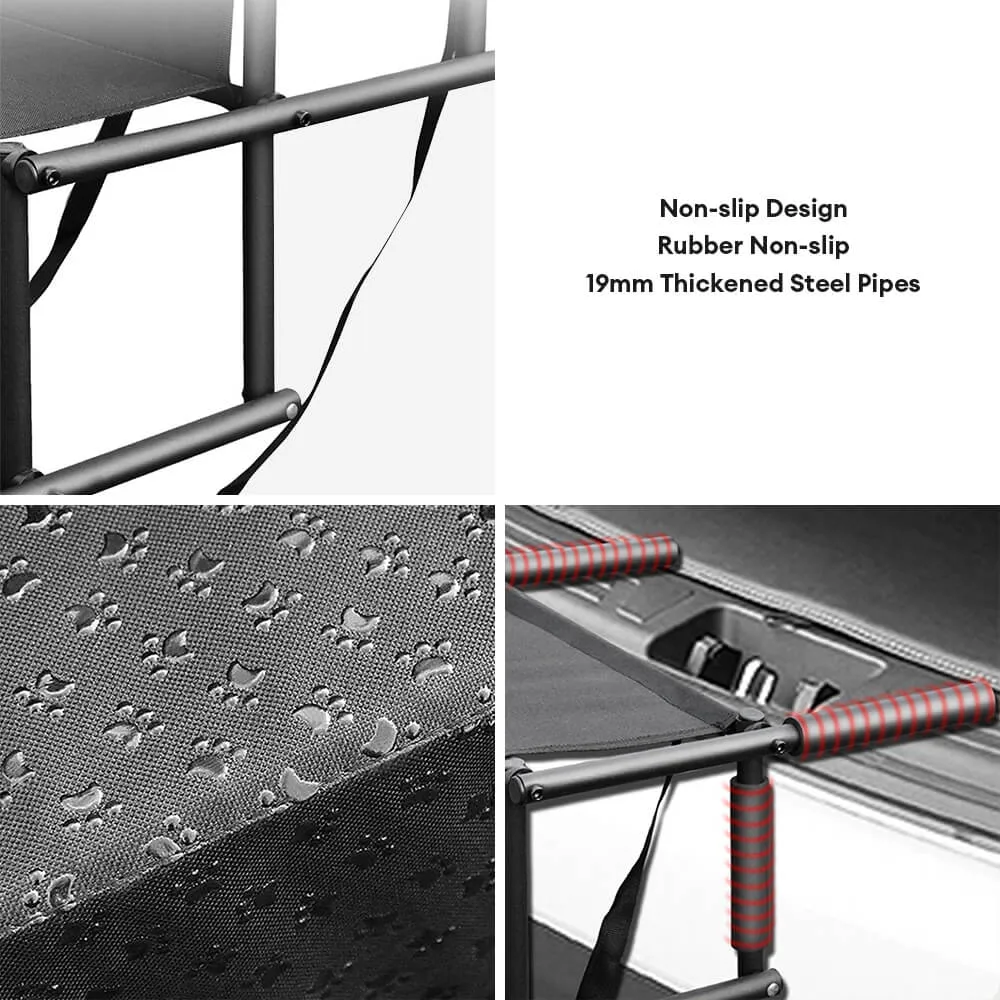 Travel Portable Foldable 4-Steps Non-Slip Dog Car Stair