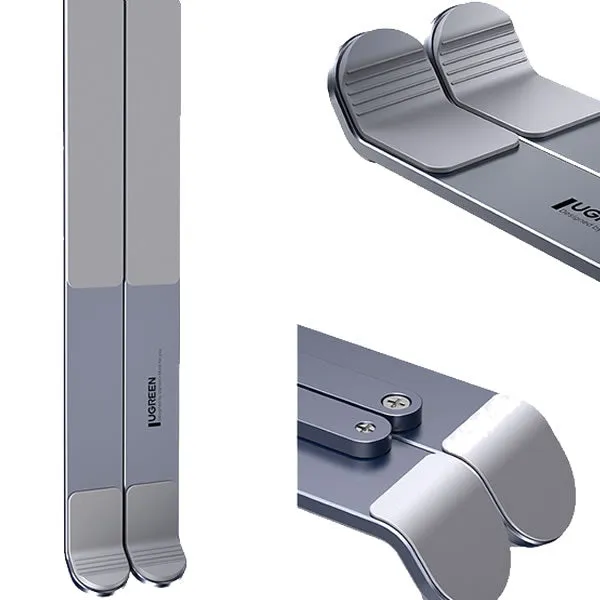 UGreen Compact Foldable Alu Laptop Riser 17.3" - Aluminium Silver - 40289