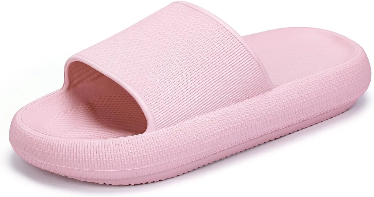 Unisex-Adult Cloud Slides House Pillow Slippers Comfort and Cushioned Thick Sole