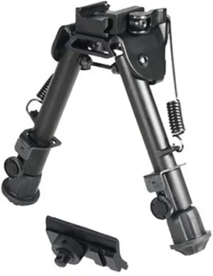 UTG Tactical OP Bipod, QD Lever Mount, Height 5.9"-7.3",Black