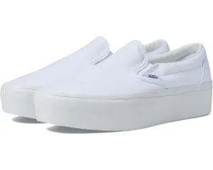 Vans Women's Casual Sneaker 9.5 Canvas True White
