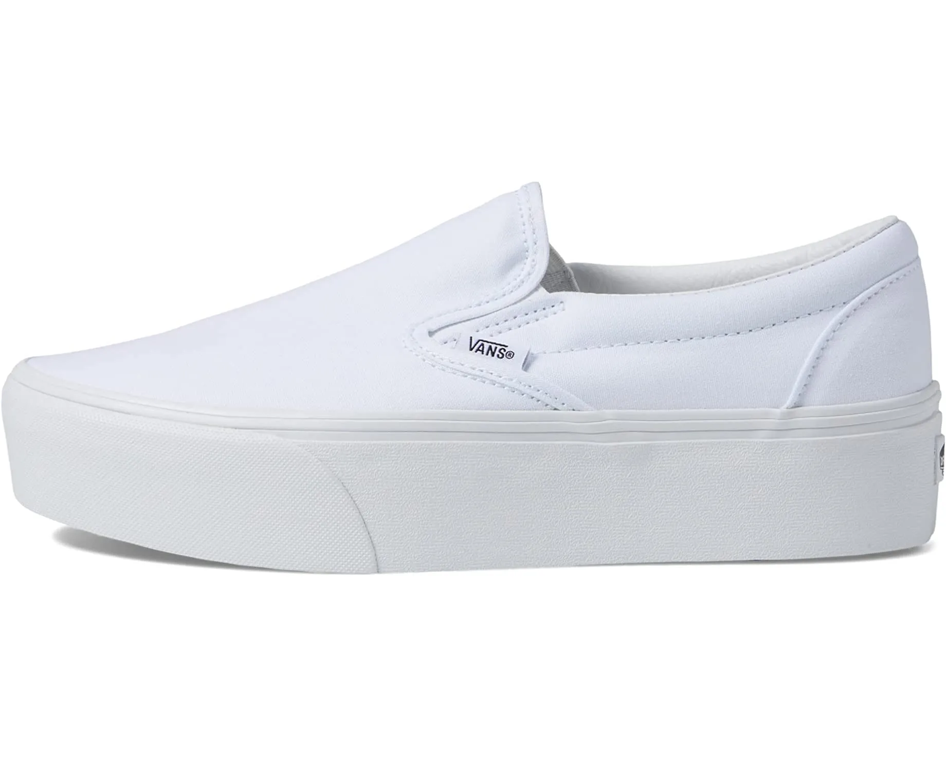 Vans Women's Casual Sneaker 9.5 Canvas True White