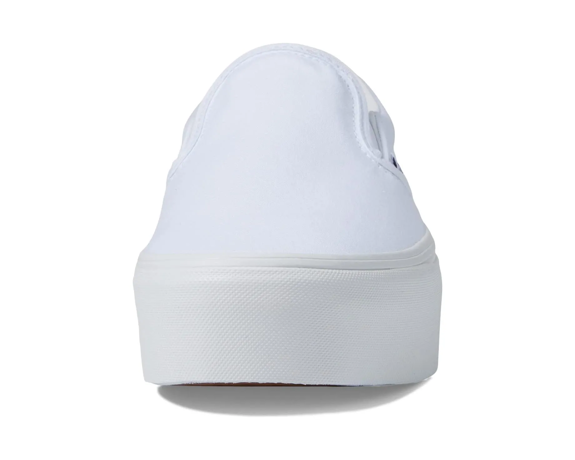 Vans Women's Casual Sneaker 9.5 Canvas True White