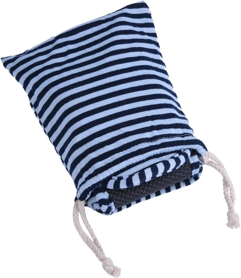 VGEBY Travel Portable Foldable Reusable Indoor Soft Cotton Anti-Slip Slippers for Home Hotel House Slippers