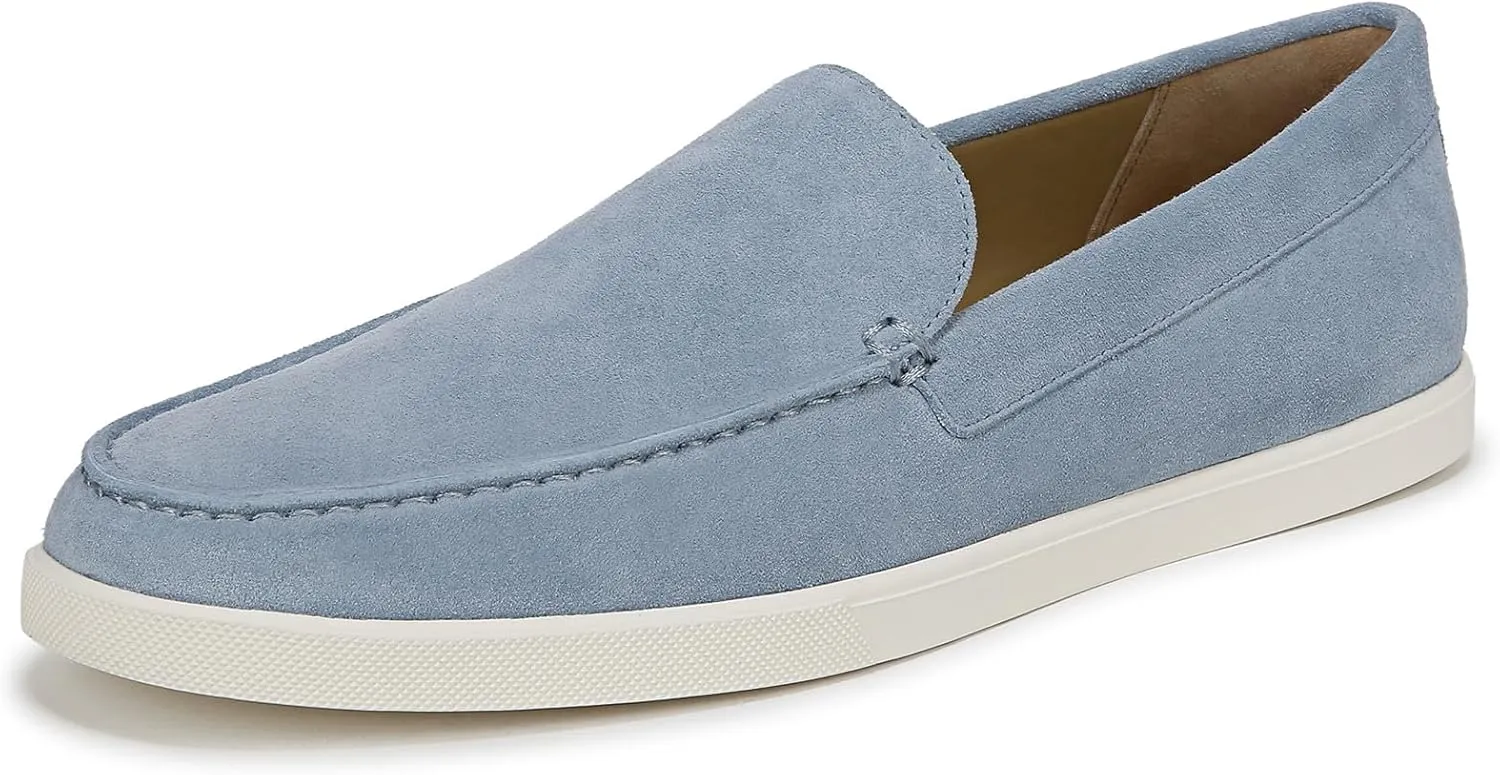 Vince Mens Sonoma Loafer Lake Blue Suede 9.5 M