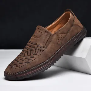 Vinci Hand-Stitched Slip-On