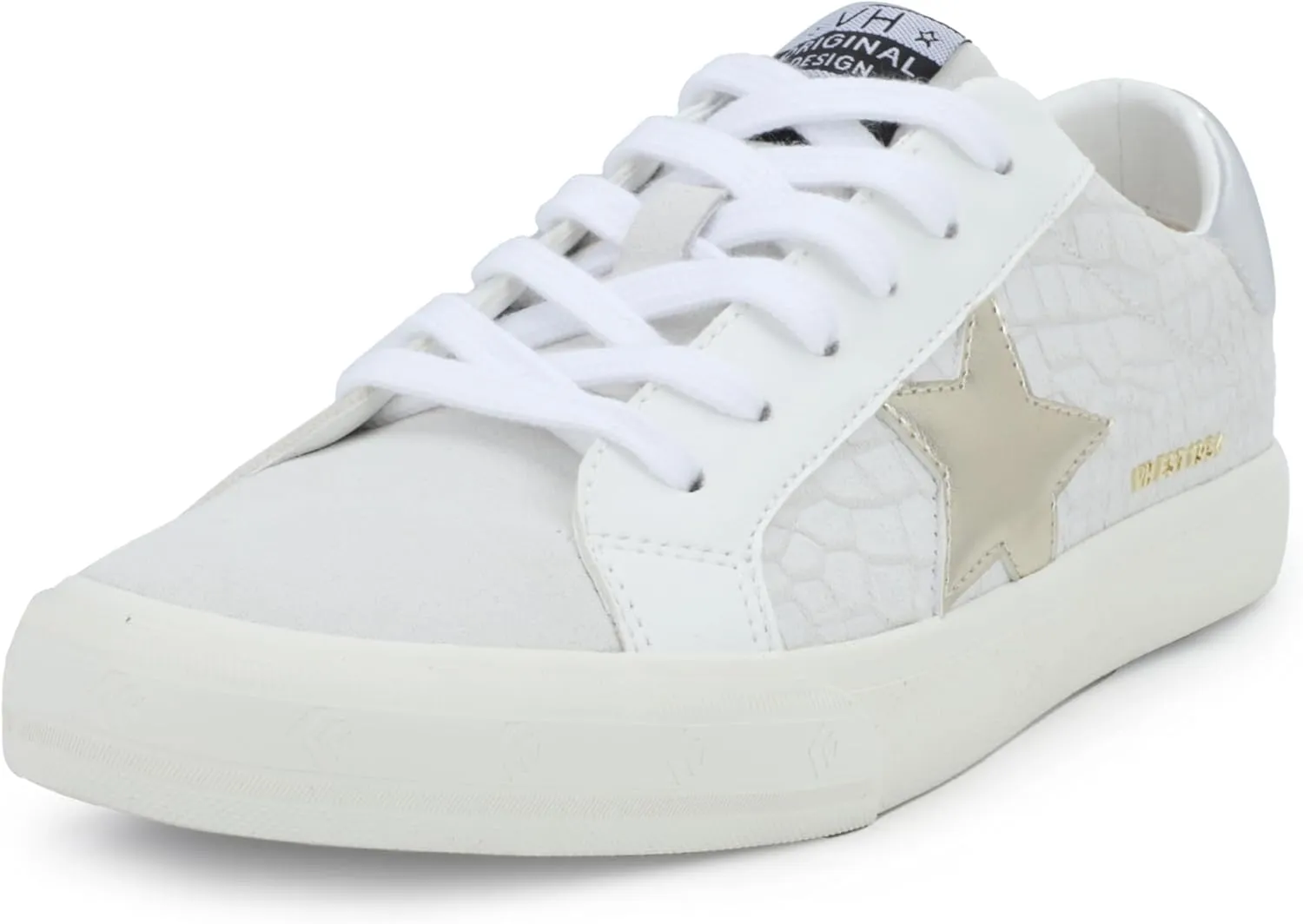 Vintage Havana Grande Women’s Fashion Sneakers | Star Tennis Shoes Womens | Low Top Slip On | Walking Comfortable Casual