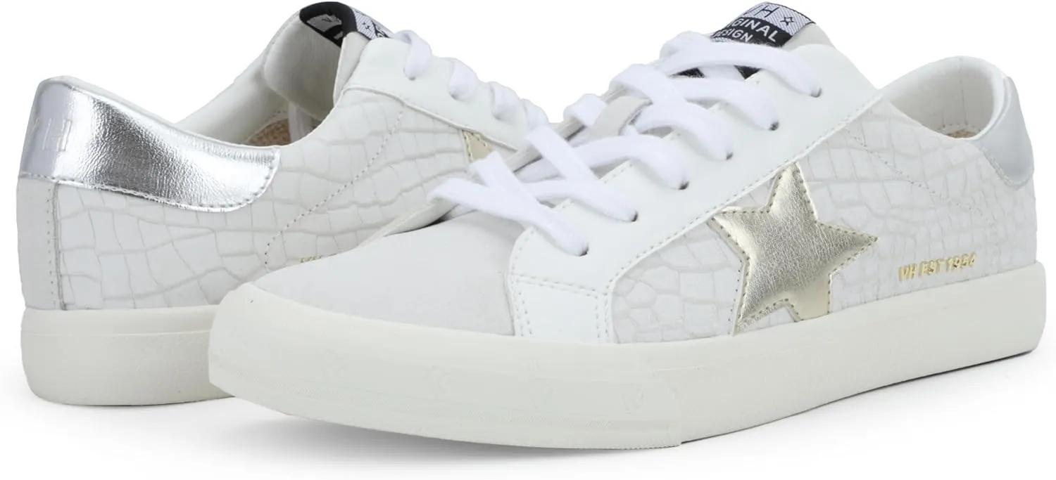 Vintage Havana Grande Women’s Fashion Sneakers | Star Tennis Shoes Womens | Low Top Slip On | Walking Comfortable Casual