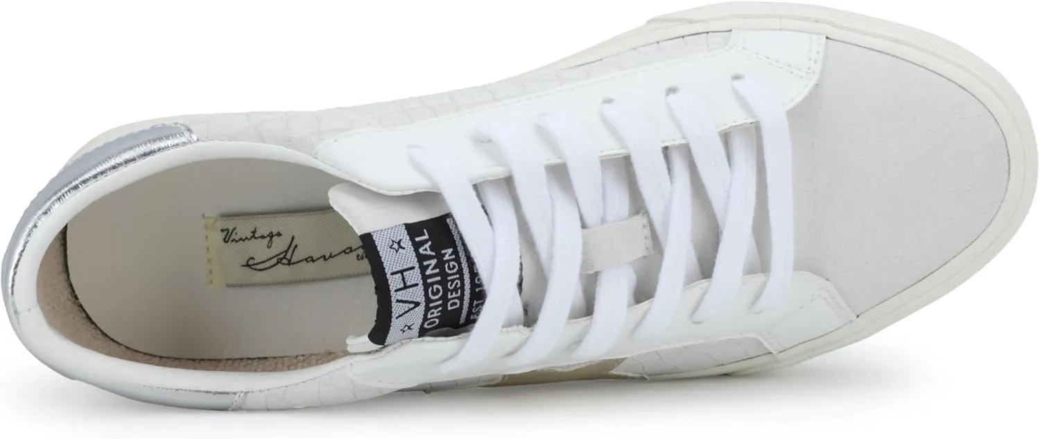 Vintage Havana Grande Women’s Fashion Sneakers | Star Tennis Shoes Womens | Low Top Slip On | Walking Comfortable Casual
