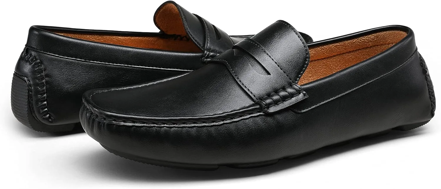 Vostey Men's Loafers Slip on Shoes Loafers Driving Loafers Casual Penny Loafers for Men