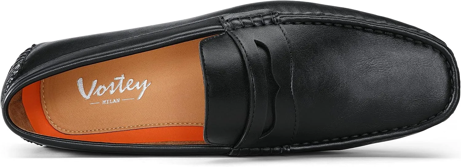 Vostey Men's Loafers Slip on Shoes Loafers Driving Loafers Casual Penny Loafers for Men